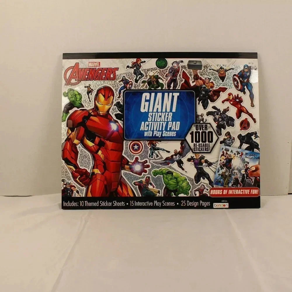 Avengers Sticker Pad